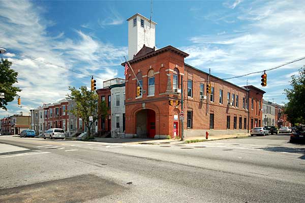 Looking southeast along Riverside Avenue on Fort Ave Looking Southeast at Riverside Avenue on Fort Avenue